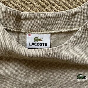 Lacoste cotton Shirt size 36 (XS-S)